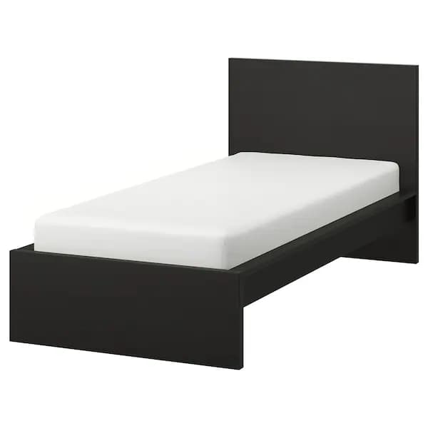 wooden bed